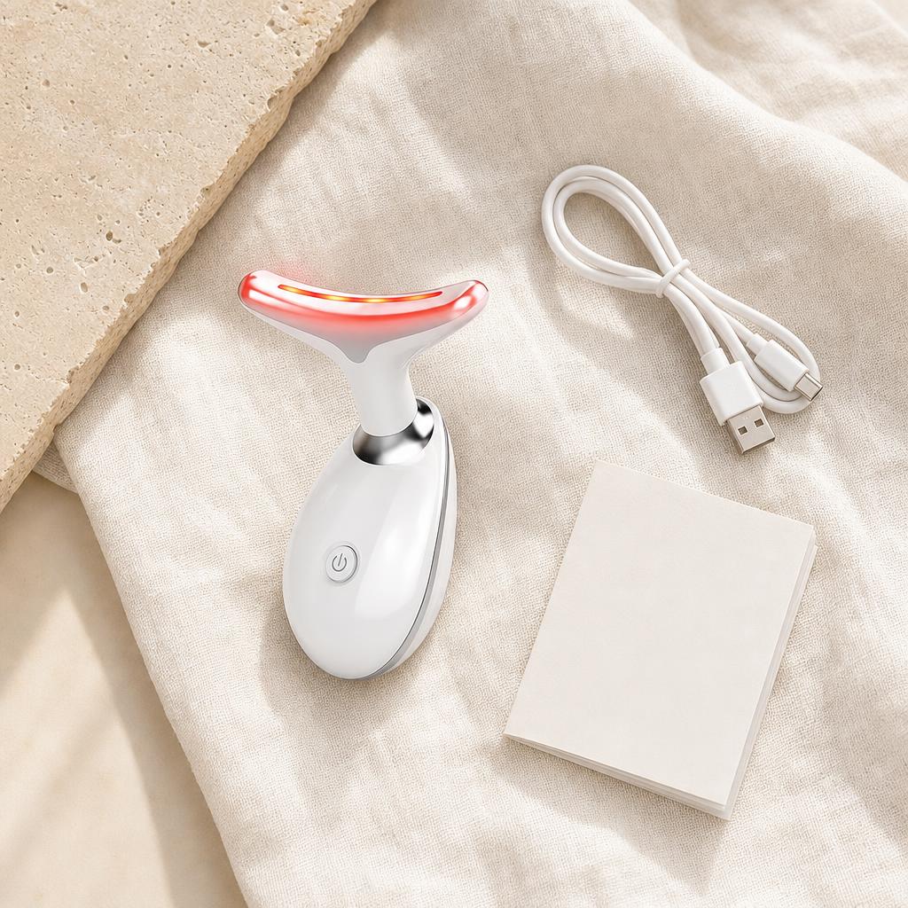 Lumé Sculpt con su cable USB y manual