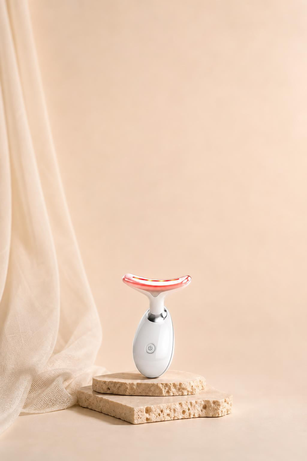 Lumé Sculpt sobre travertino